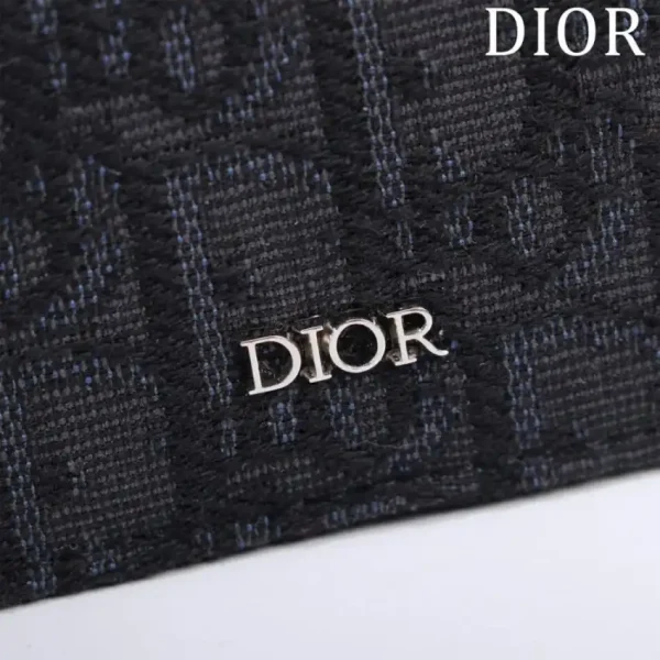 Dior Long Jacquard Wallet Black - Image 6