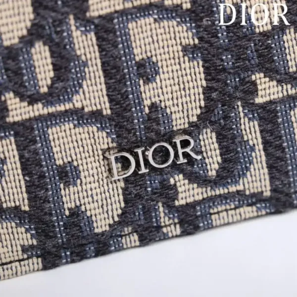 Dior Long Jacquard Wallet White - Image 4