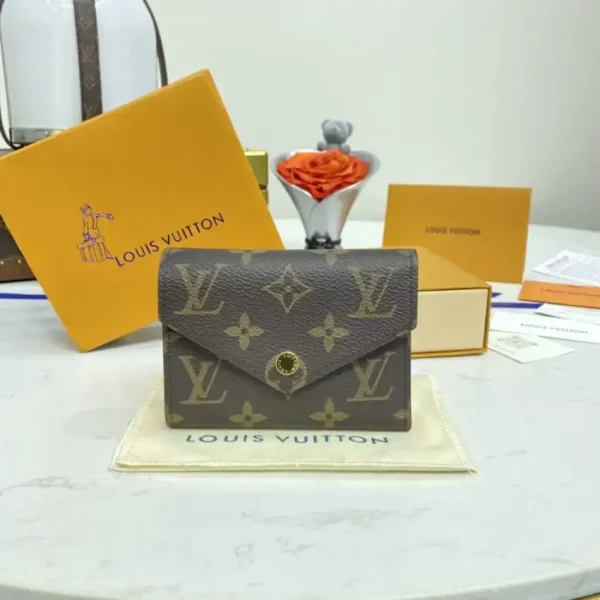 Louis Vuitton Victorine Wallet Brown