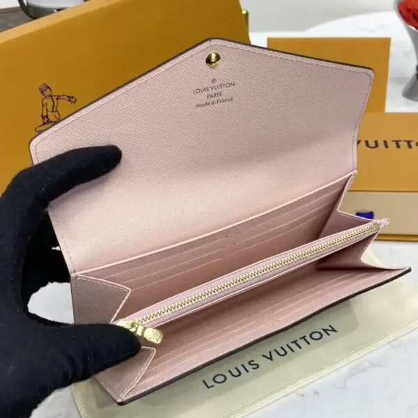 Louis Vuitton Sarah Wallet Brown - Image 8