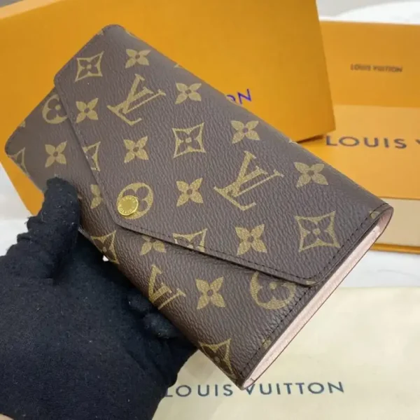 Louis Vuitton Sarah Wallet Brown - Image 9