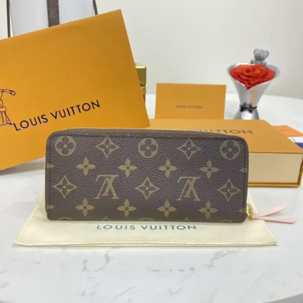 Louis Vuitton Clemence Wallet Brown - Image 7