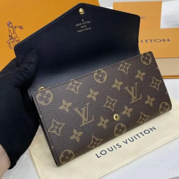 Louis Vuitton Sarah Wallet Light Brown - Image 7