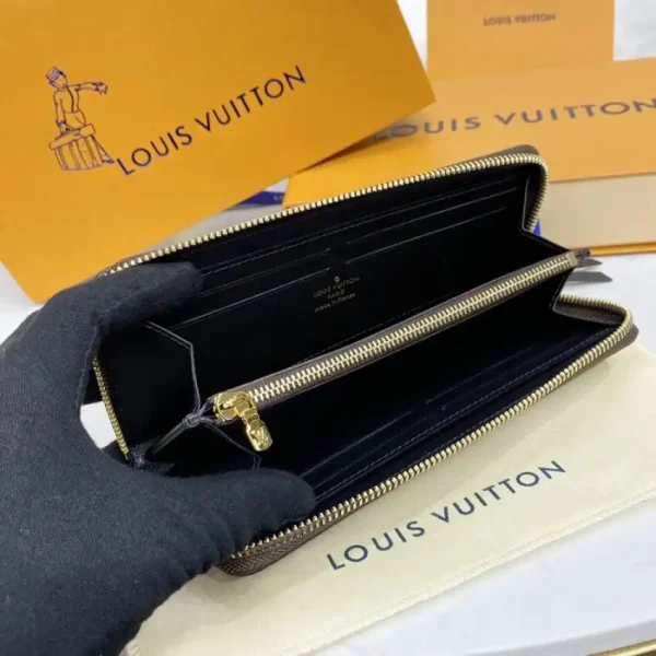 Louis Vuitton Clemence Wallet Light Brown - Image 5