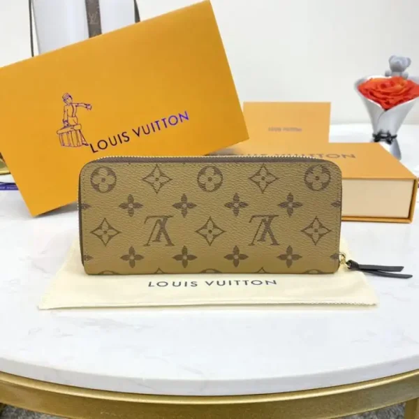 Louis Vuitton Clemence Wallet Light Brown - Image 2