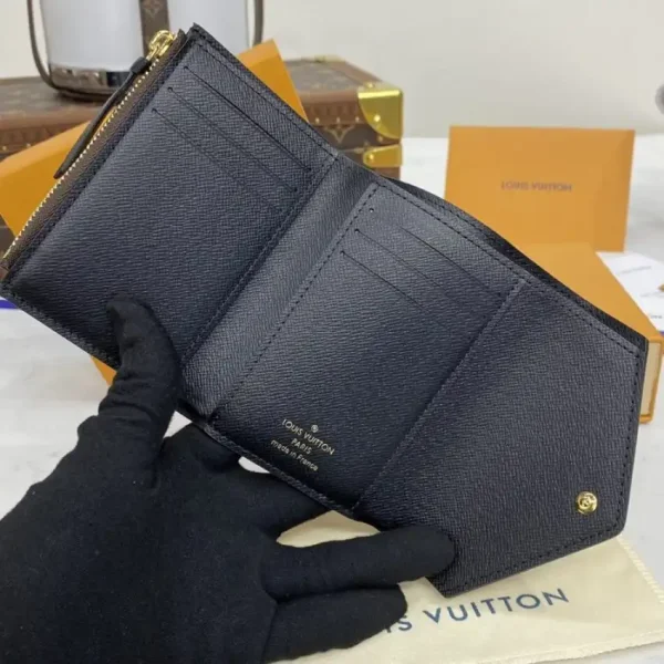 Louis Vuitton Victorine Wallet Black - Image 8