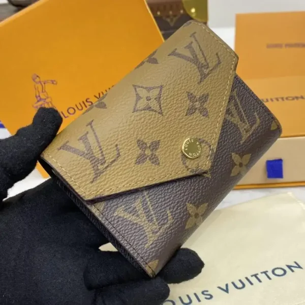 Louis Vuitton Victorine Wallet Light Brown - Image 5