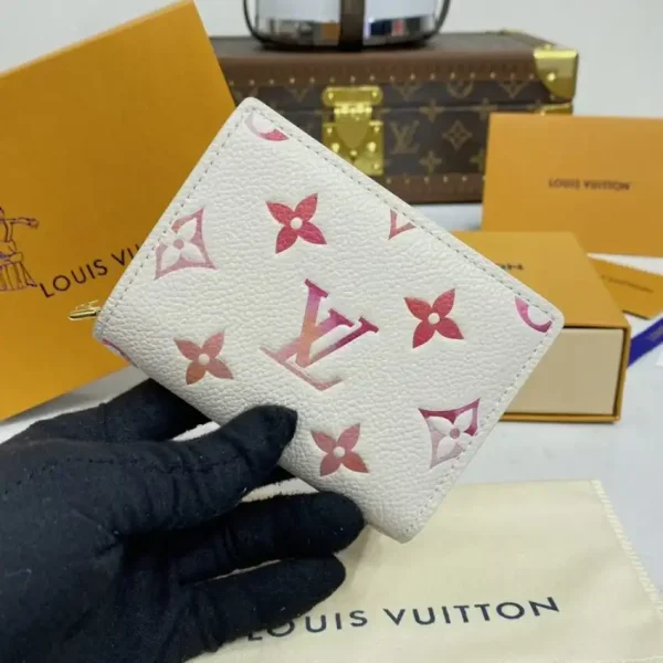 Louis Vuitton Zipper Coin Purse White&Pink - Image 2