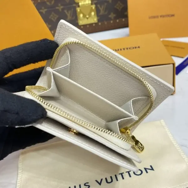 Louis Vuitton Zipper Coin Purse White&Pink - Image 4