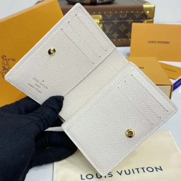 Louis Vuitton Zipper Coin Purse White&Pink - Image 6