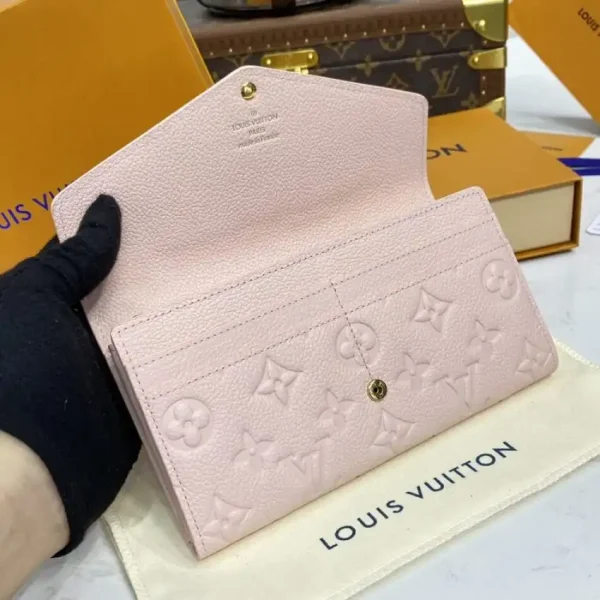 Louis Vuitton Sarah Wallet Pink - Image 8