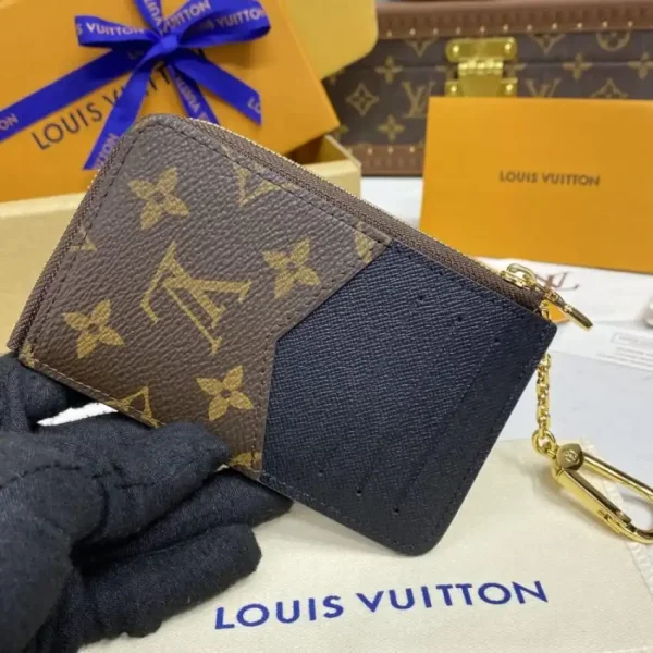 Louis Vuitton Card Holder Recto Verso  Brown - Image 9