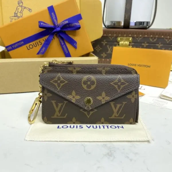 Louis Vuitton Card Holder Recto Verso  Brown