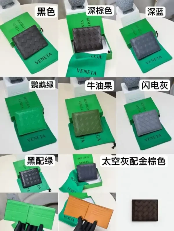 Bottega Veneta 2 Fold Wallet