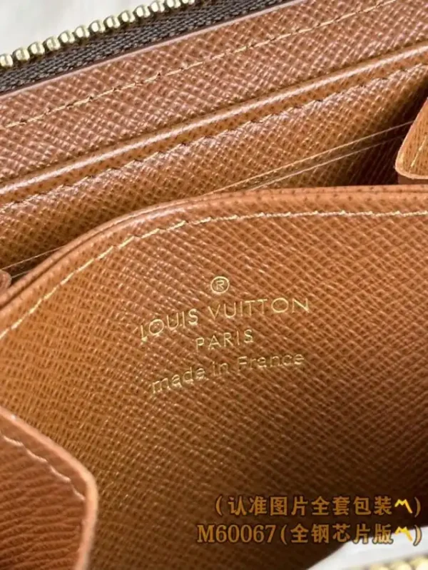 Louis Vuitton Zipper Coin Purse Brown - Image 2