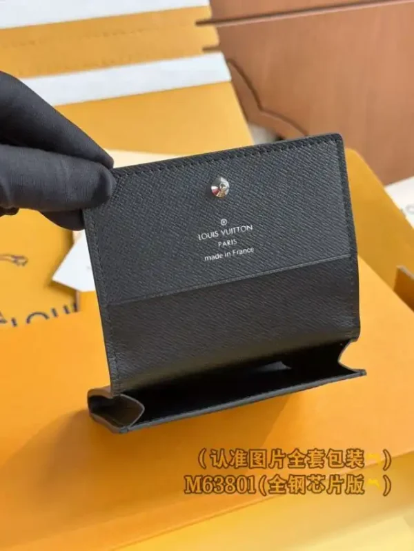 Louis Vuitton Envelope Card Holder Black - Image 6