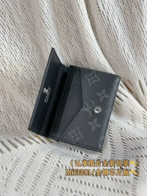 Louis Vuitton Envelope Card Holder Black - Image 8