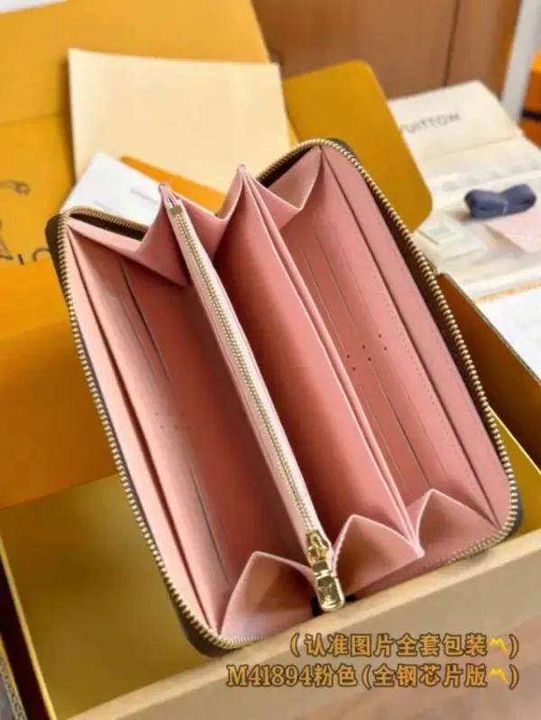 Louis Vuitton Zippy Wallet Brown&Pink - Image 2