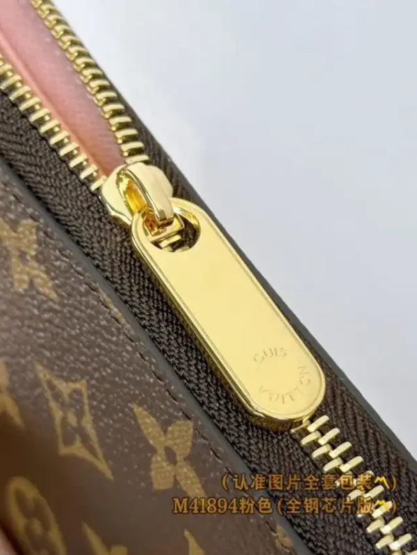 Louis Vuitton Zippy Wallet Brown&Pink - Image 4