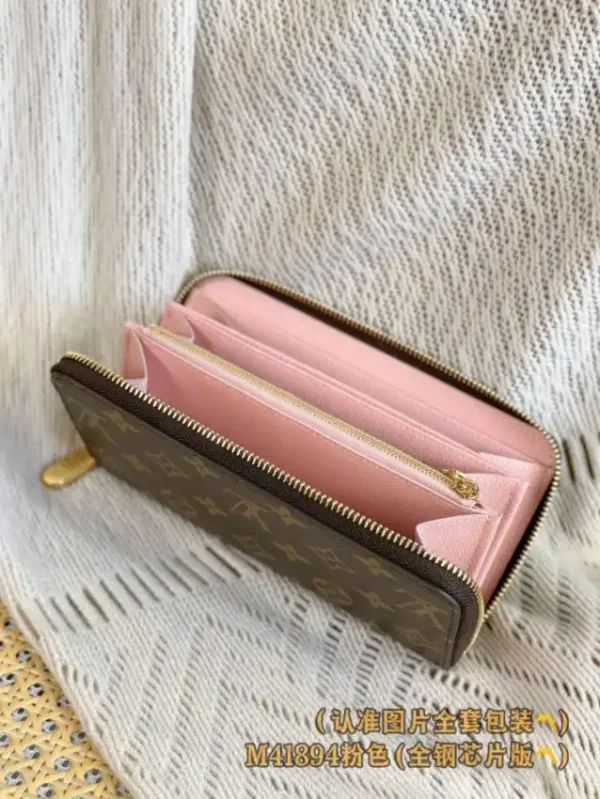 Louis Vuitton Zippy Wallet Brown&Pink - Image 5