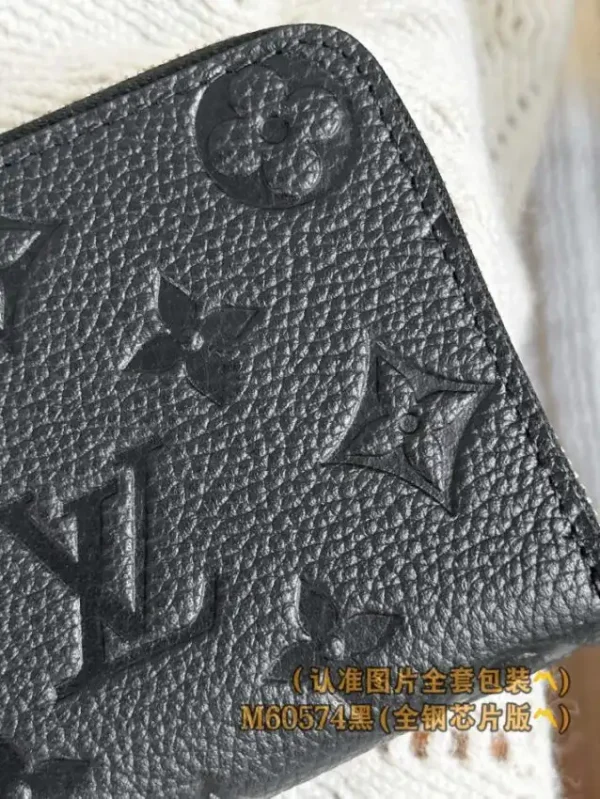 Louis Vuitton Zipper Coin Purse Black - Image 9