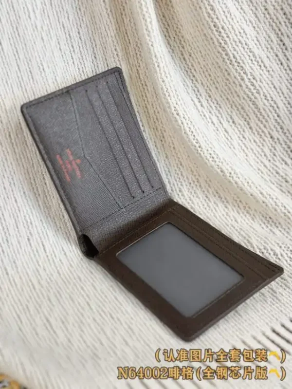 Louis Vuitton Slender Wallet Brown Grid - Image 2