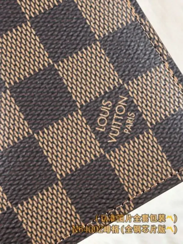 Louis Vuitton Slender Wallet Brown Grid - Image 5
