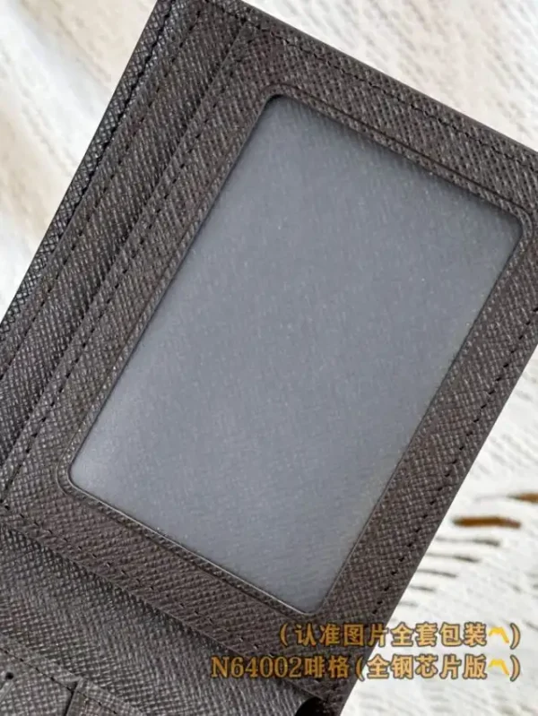 Louis Vuitton Slender Wallet Brown Grid - Image 6