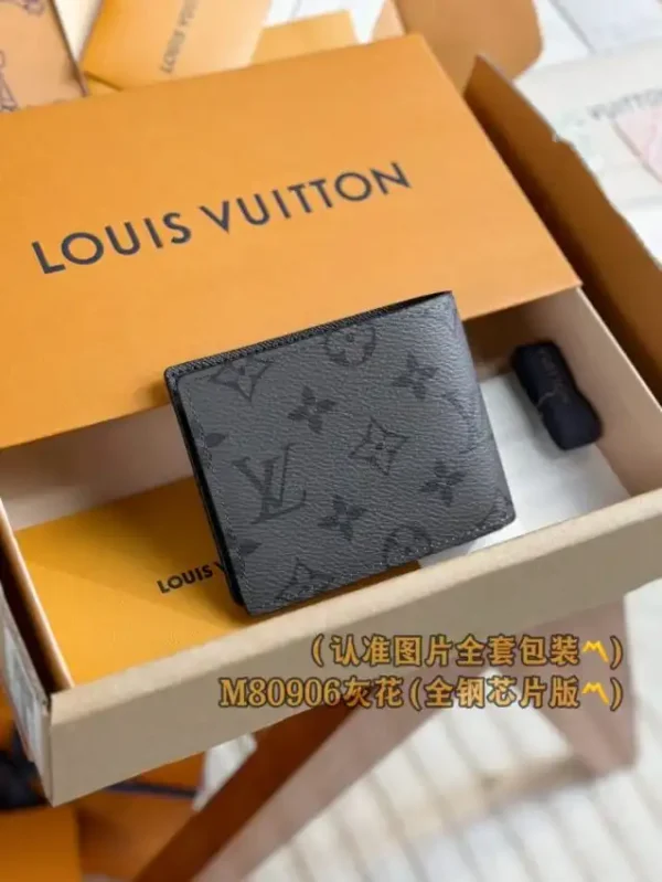 Louis Vuitton Slender Wallet Grey - Image 3