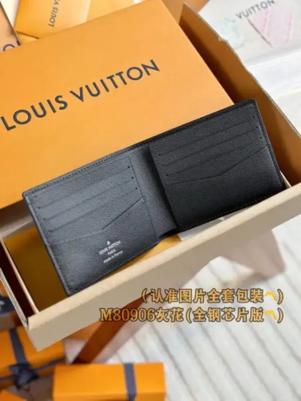 Louis Vuitton Slender Wallet Grey - Image 4