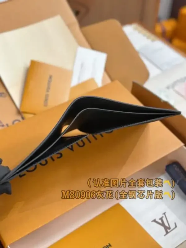 Louis Vuitton Slender Wallet Grey - Image 6