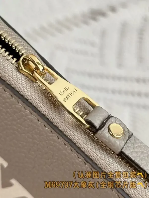 Louis Vuitton Zipper Coin Purse Beige - Image 5