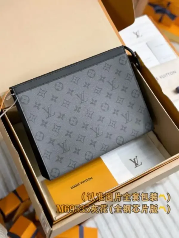 Louis Vuitton Pochette Voyage Grey - Image 3