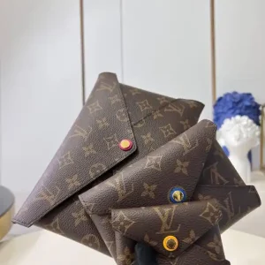 Louis Vuitton Kirigami Pochette Pouch Brown