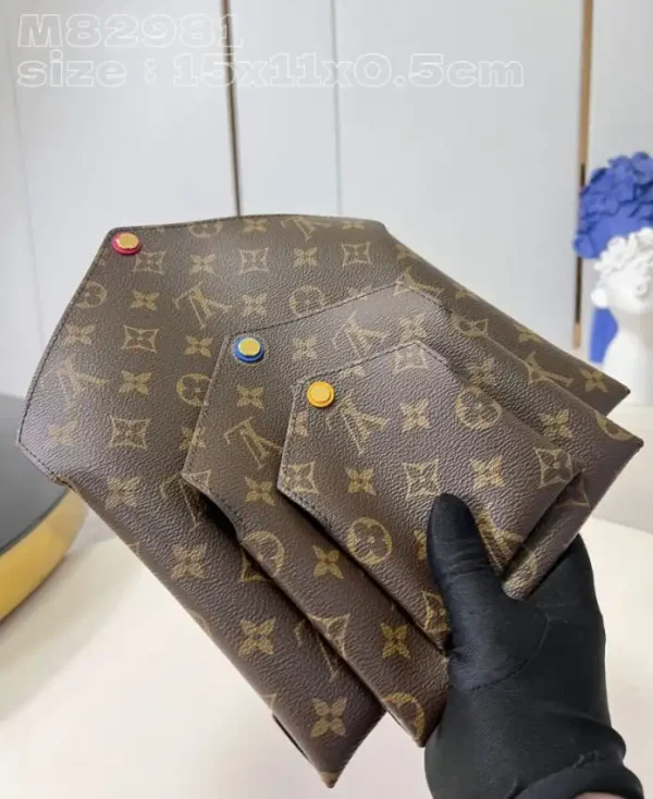 Louis Vuitton Kirigami Pochette Pouch Brown - Image 6