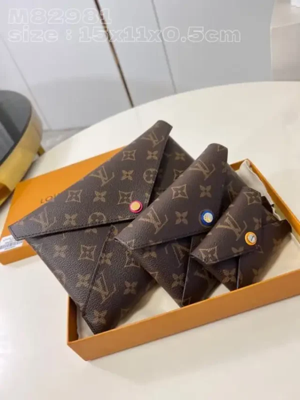 Louis Vuitton Kirigami Pochette Pouch Brown - Image 8