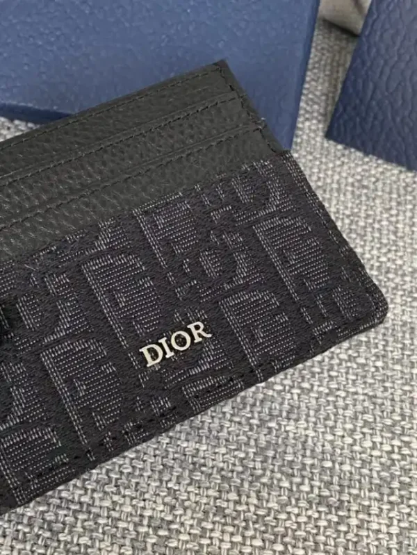 Dior Card Holder Black Man - Image 3