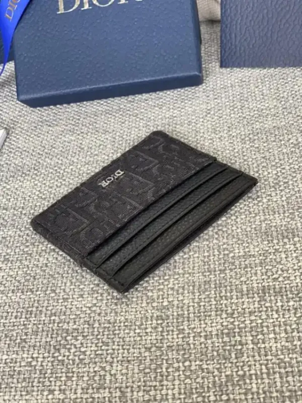 Dior Card Holder Black Man - Image 7