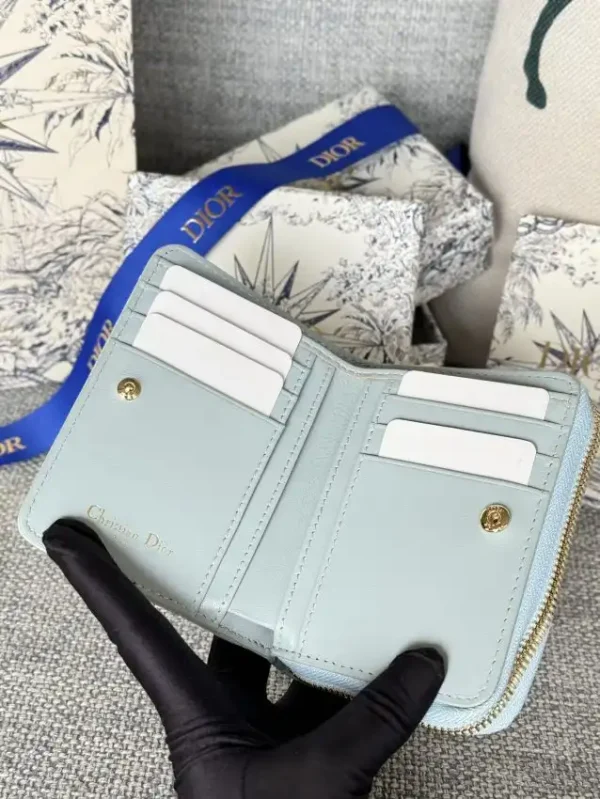 Dior Caro Patent Wallet - Image 5