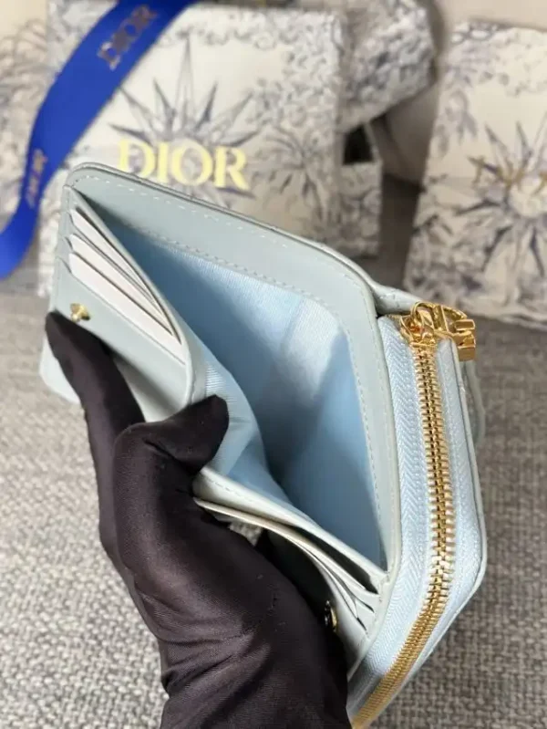 Dior Caro Patent Wallet - Image 6