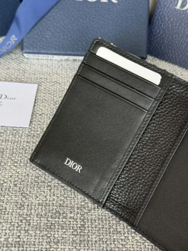 Dior Bi Fold Card Holder - Image 2