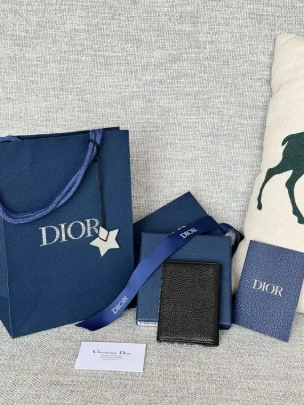 Dior Bi Fold Card Holder - Image 3