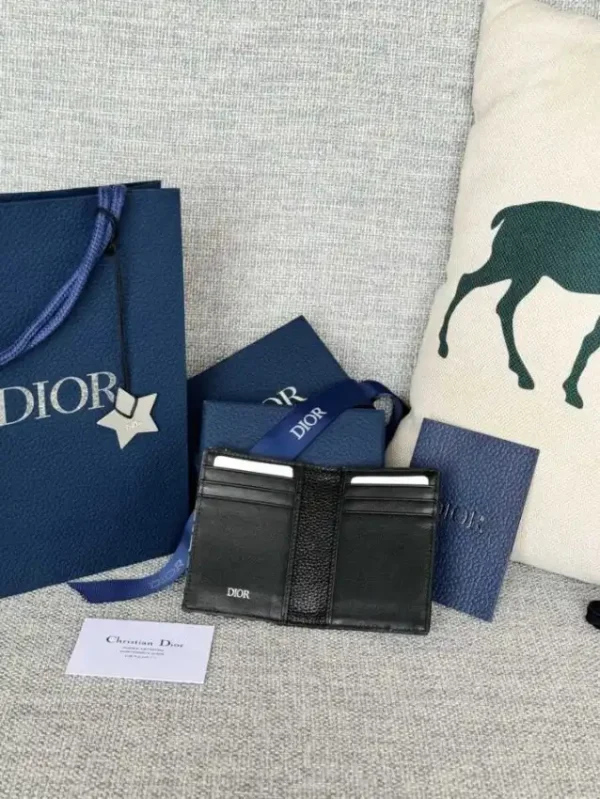 Dior Bi Fold Card Holder - Image 4