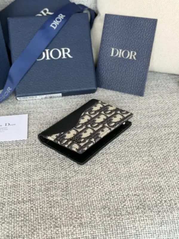 Dior Bi Fold Card Holder - Image 8