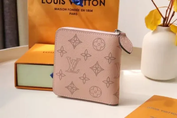 Louis Vuitton Zipper Coin Purse Pink