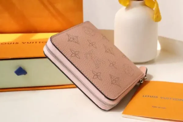 Louis Vuitton Zipper Coin Purse Pink - Image 8