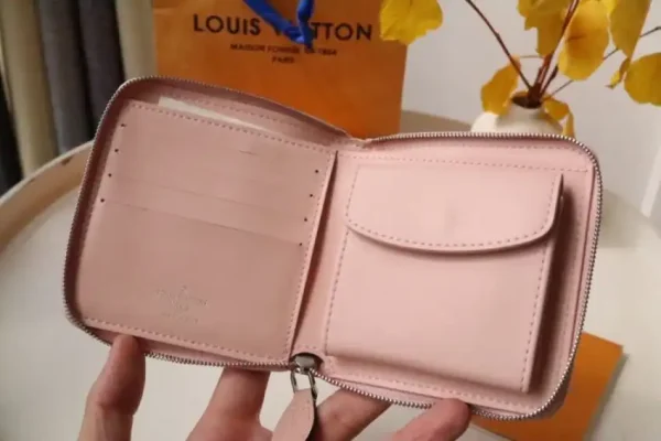 Louis Vuitton Zipper Coin Purse Pink - Image 9