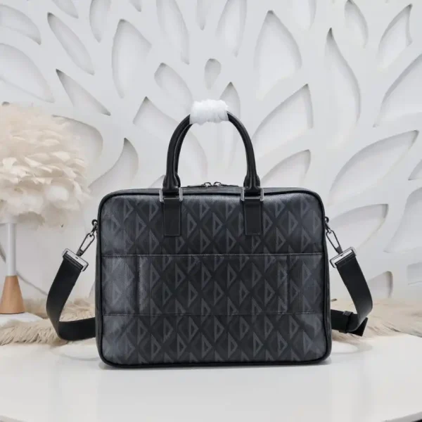 Dior Hit the Road Briefcase Black - Image 7