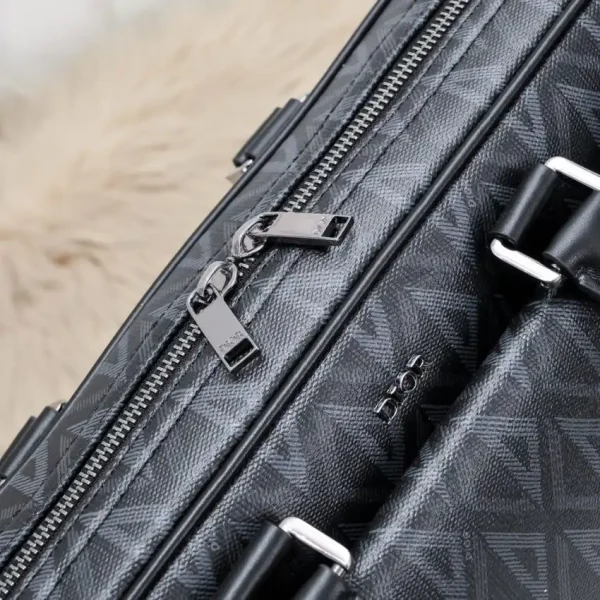 Dior Hit the Road Briefcase Black - Image 4