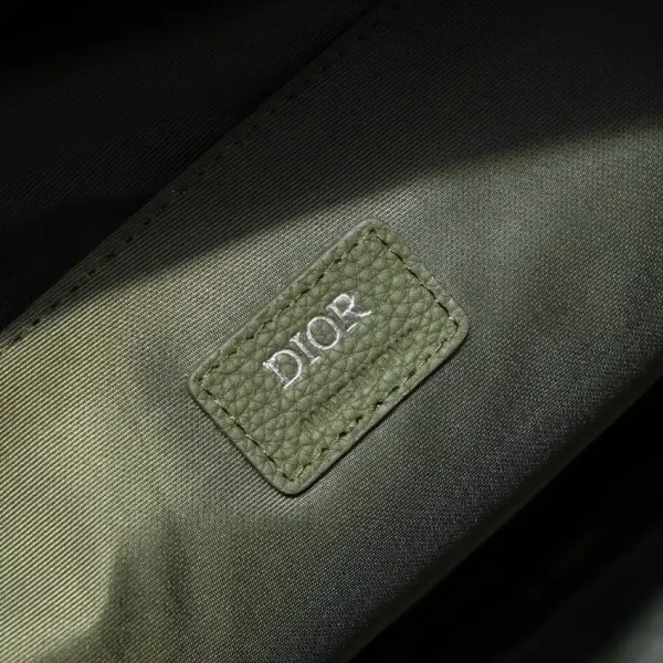 Dior Rider Backpack Khaki Dior Oblique Jacquard - Image 8